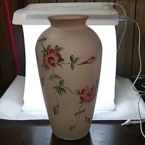 Beautiful hand painted vase